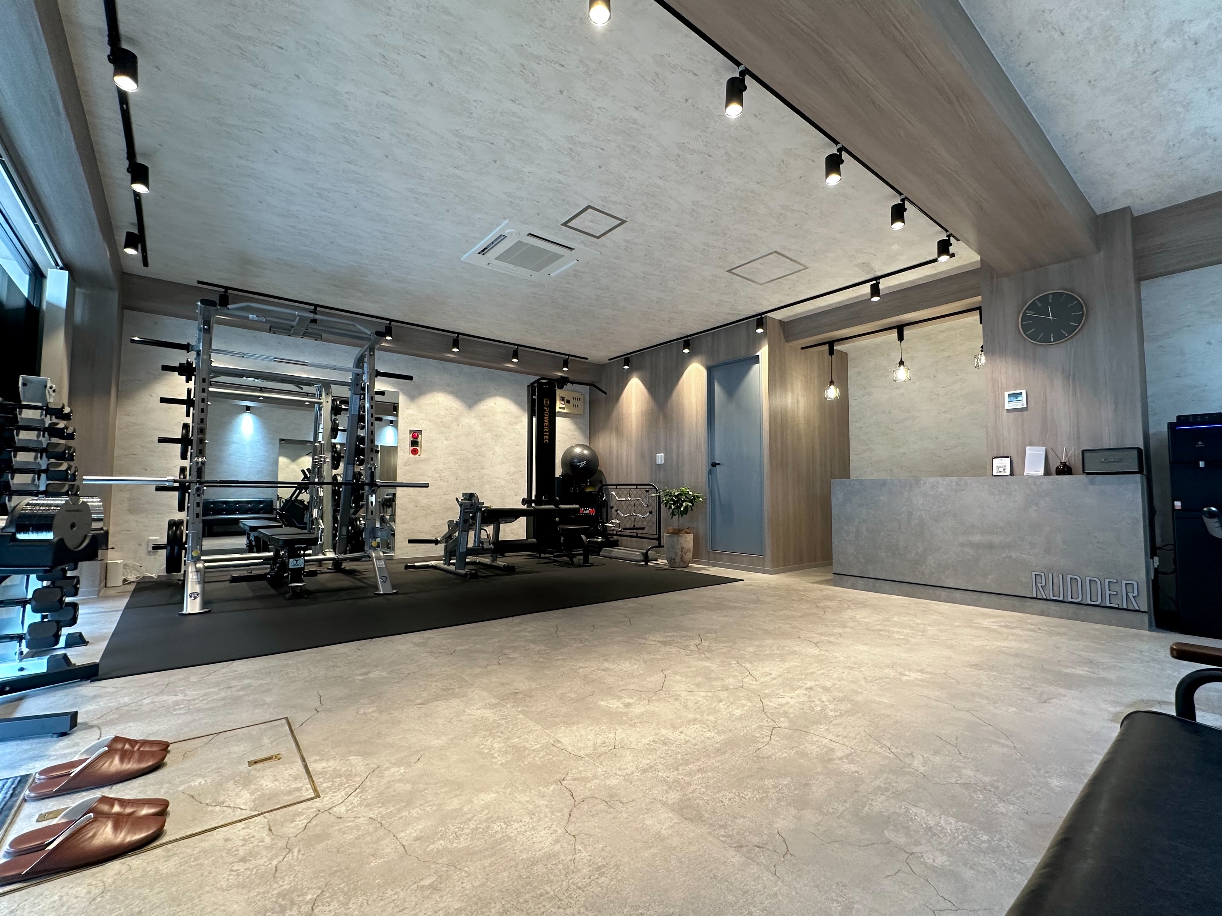 Premium gym interior